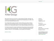 Tablet Screenshot of kiltergroup.com